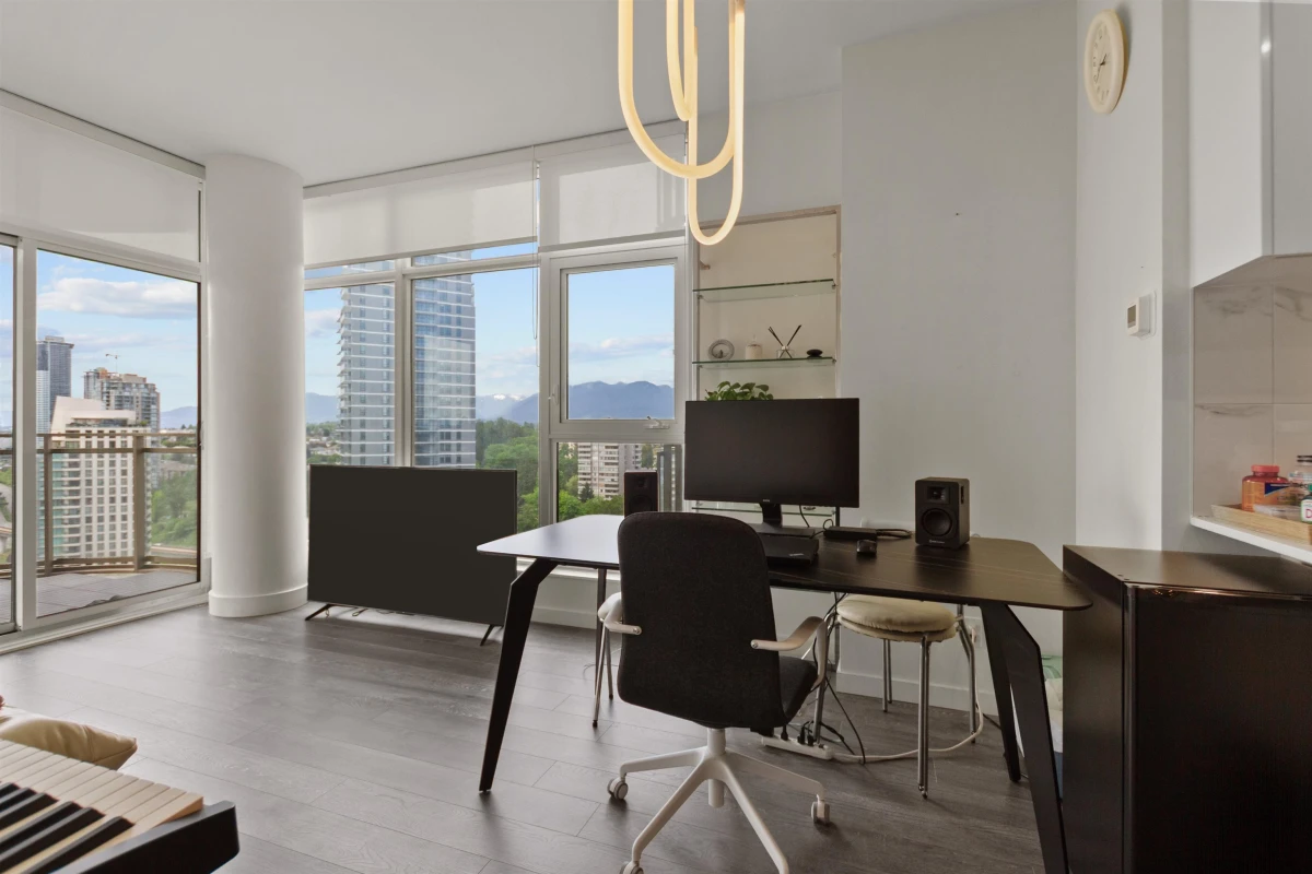 Living Room Photo of 2408 5333 Goring Street, Burnaby, BC