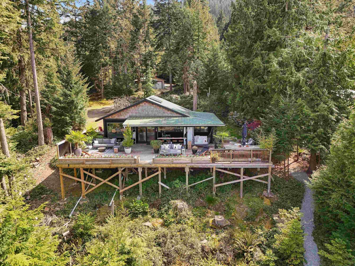 Exterior Rear Photo of 430 Mckercher Road, Mayne Island, BC