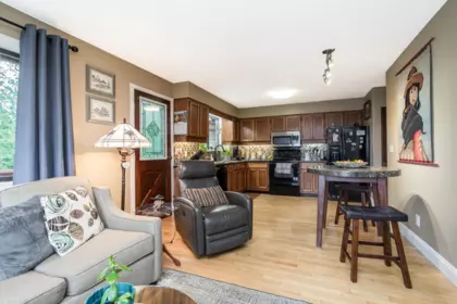 Aerial View of 9209 Norum Road, Delta, BC