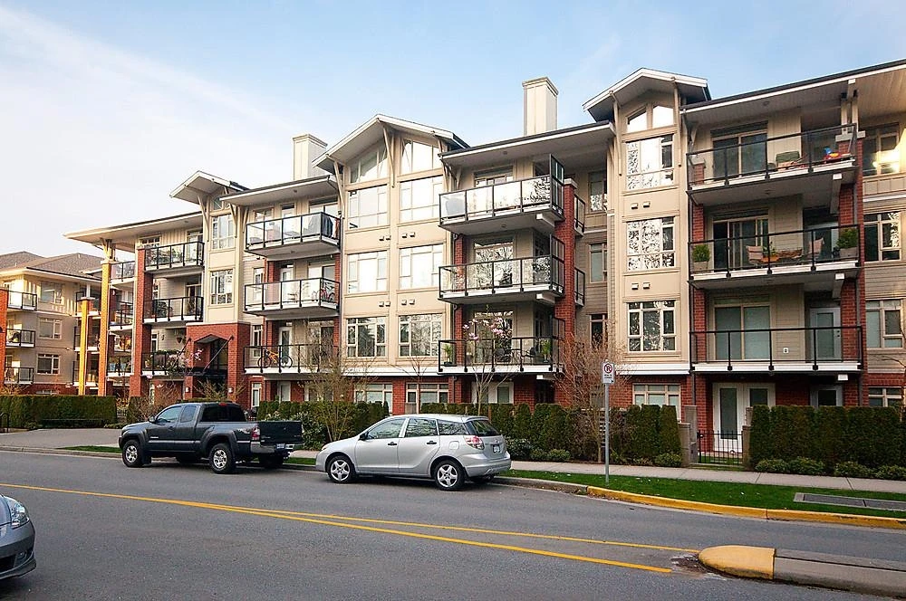 Exterior Rear Photo of 202 200 Capilano Road, Port Moody, BC
