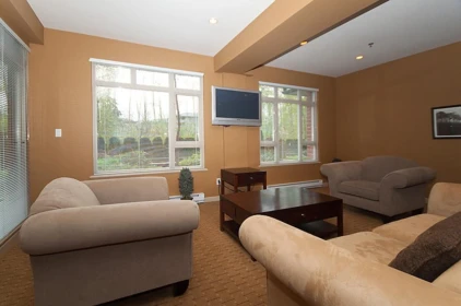 Outdoor Patio Photo of 202 200 Capilano Road, Port Moody, BC