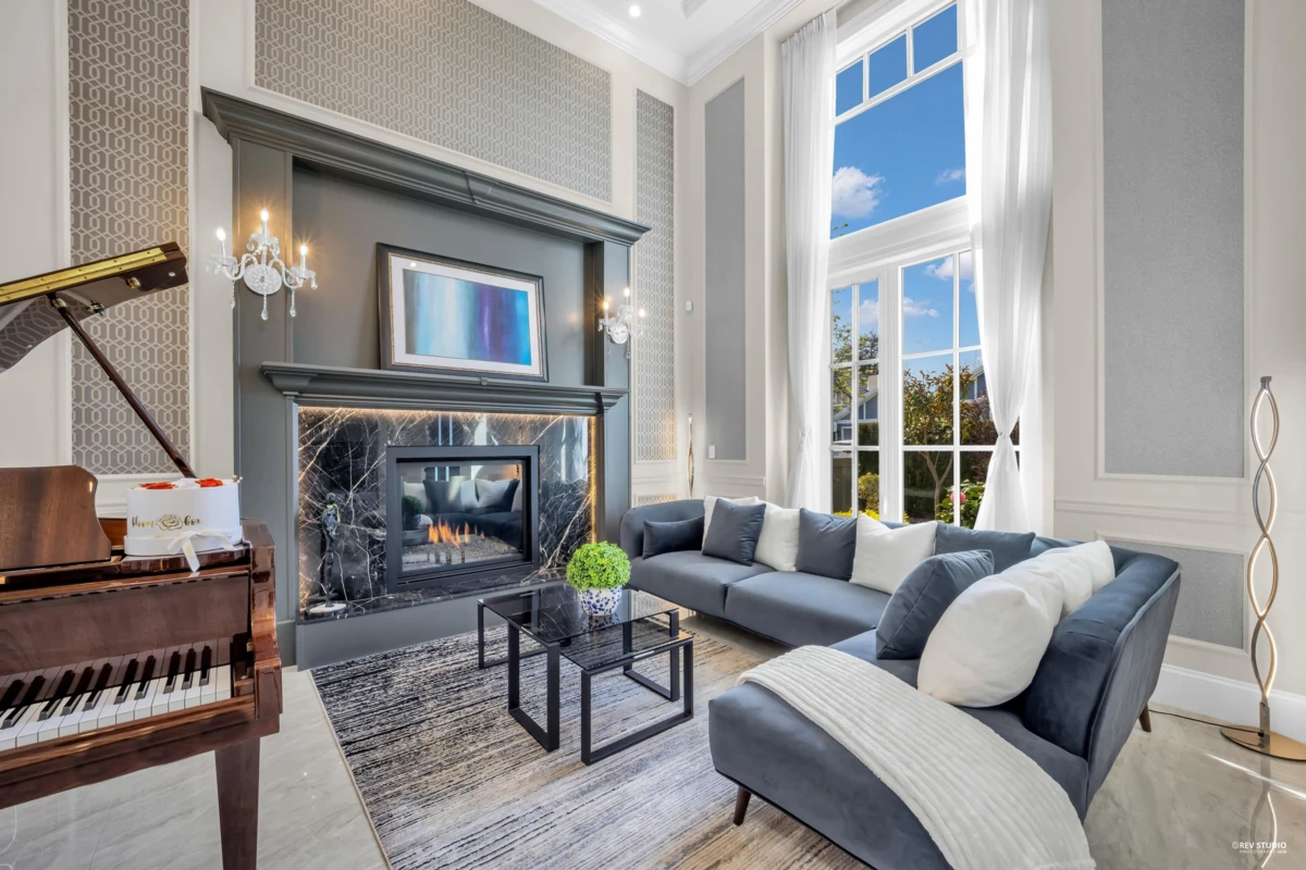 Family Room Photo of 8460 Fairway Road, Richmond, BC