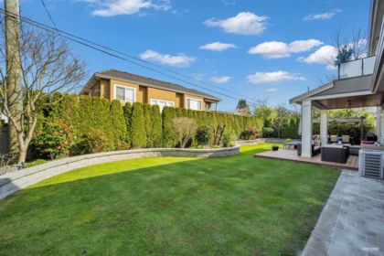 Aerial View of 8460 Fairway Road, Richmond, BC