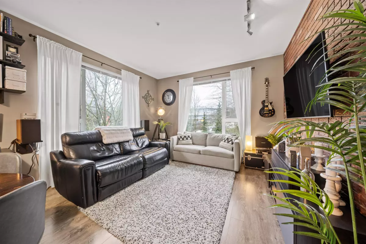 Living Room Photo of 516 9250 University High Street, Burnaby, BC