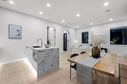 Aerial View of 2 5034 Granville Street, Vancouver, BC