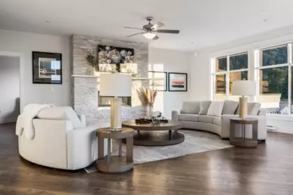 Basement Recreation Room Photo of 507 5380 Tyee Lane, Chilliwack, BC