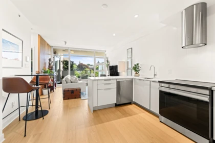 Kitchen Island Photo of 401 1808 W 1st Avenue, Vancouver, BC