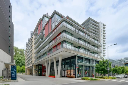 Outdoor Deck Photo of 702 3451 Sawmill Crescent, Vancouver, BC