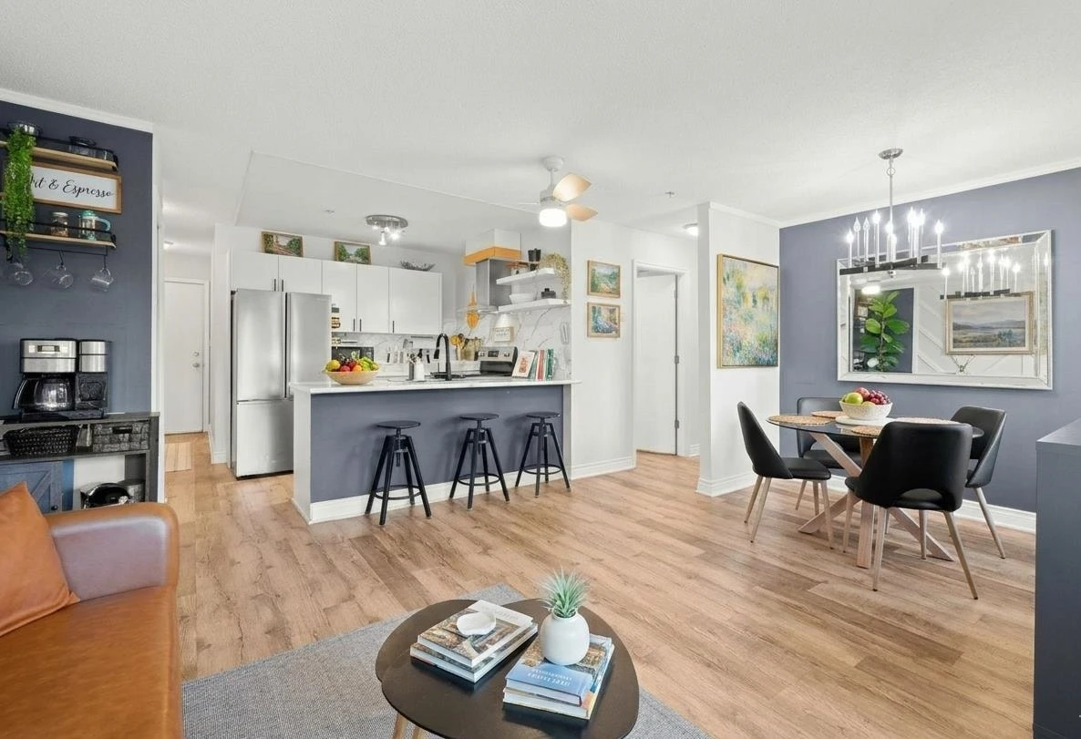 Living Room Photo of 201 12110 80 Avenue, Surrey, BC
