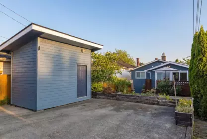 Aerial View of 3172 E 2nd Avenue, Vancouver, BC