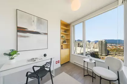 Kitchen Island Photo of 3302 33 Smithe Street, Vancouver, BC