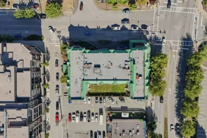 Aerial View of 331 22661 Lougheed Highway, Maple Ridge, BC