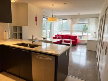 Kitchen Island Photo of 506 6033 Gray Avenue, Vancouver, BC