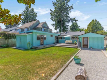 Aerial View of 1348 Enderby Avenue, Delta, BC