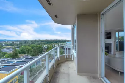Outdoor Deck Photo of 504 412 Twelfth Street, New Westminster, BC