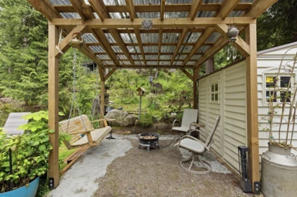 Garage Interior Photo of 4580 Rondeview Road, Madeira Park, BC