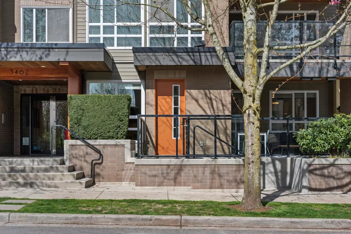 Exterior Rear Photo of 110 3462 Ross Drive, Vancouver, BC