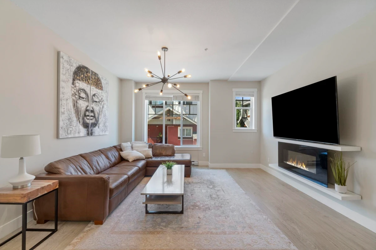 Living Room Photo of 110 20498 82 Avenue, Langley, BC