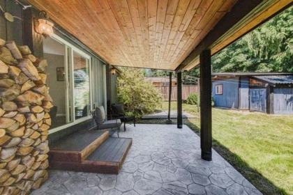 Backyard Photo of 788 Mountainview Drive, Gibsons, BC