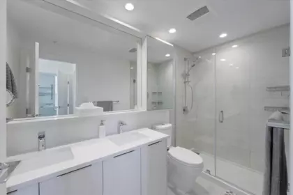 Guest Bathroom Photo of 2105 4465 Juneau Street, Burnaby, BC