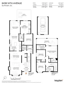 8438 14th Avenue, Burnaby, BC, Burnaby — Half Duplex for sale