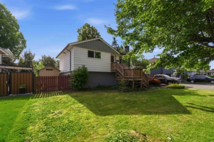 Backyard Photo of 3676 Inverness Street, Port Coquitlam, BC