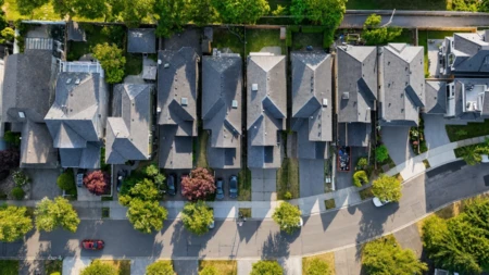 Aerial View of 11839 Dunford Road, Richmond, BC