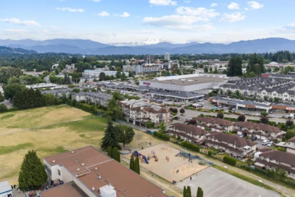 Aerial View of 208 32669 George Ferguson Way, Abbotsford, BC