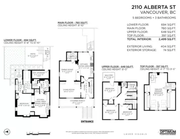 Playground / Recreational Area Near 2110 Alberta Street, Vancouver, BC
