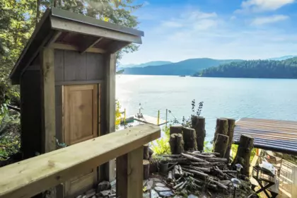 Outdoor Kitchen Photo of BLK C DL 355 Cascade Bay, Harrison Hot Springs, BC