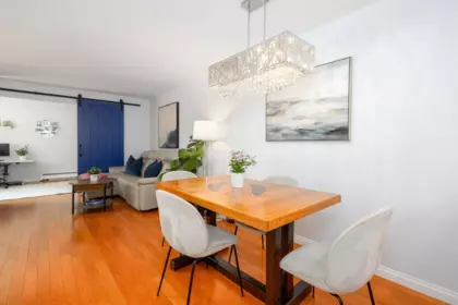 Kitchen Island Photo of 104 1500 Pendrell Street, Vancouver, BC