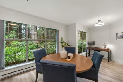 Living Room Photo of 104 180 Ravine Drive, Port Moody, BC