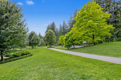 Aerial View of 1427 Collins Road, Coquitlam, BC