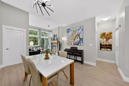 Kitchen Island Photo of 407 6328 Larkin Drive, Vancouver, BC