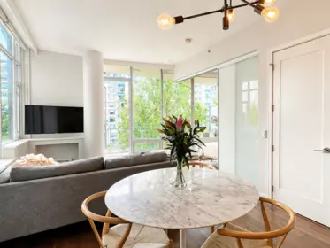 Breakfast Nook Photo of 406 1633 Ontario Street, Vancouver, BC
