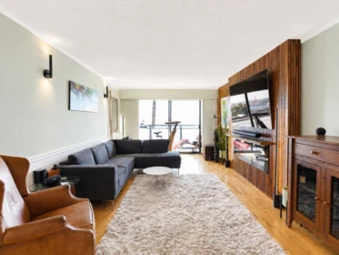 Living Room Photo of 303 441 E 3rd Street, North Vancouver, BC
