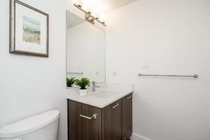 Laundry Room Photo of 601 301 Capilano Road, Port Moody, BC