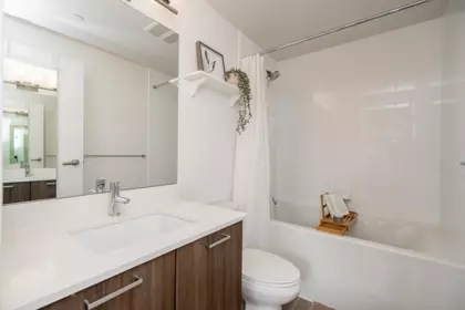 Powder Room Photo of 601 301 Capilano Road, Port Moody, BC