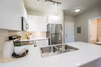 Kitchen Island Photo of 302 20460 Douglas Crescent, Langley, BC