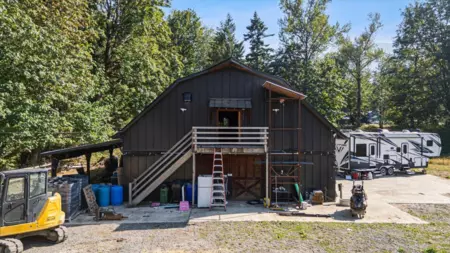 Family Room Photo of 5175 Farnham Road, Ryder Lake, BC