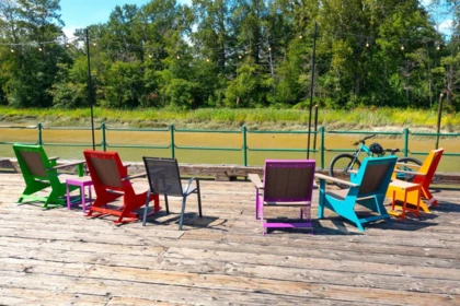 Outdoor Deck Photo of 112 4955 River Road, Delta, BC