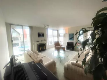 Living Room Photo of 403 1250 Quayside Drive, New Westminster, BC