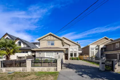 Exterior Rear Photo of 7520 Langton Road, Richmond, BC