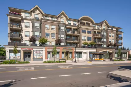 Exterior Rear Photo of 418 2493 Montrose Avenue, Abbotsford, BC