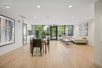 Aerial View of 302 4427 Cambie Street, Vancouver, BC