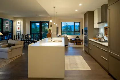 Kitchen Island Photo of 302 4427 Cambie Street, Vancouver, BC