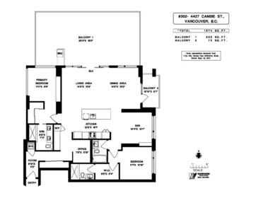 Street View Photo of 302 4427 Cambie Street, Vancouver, BC