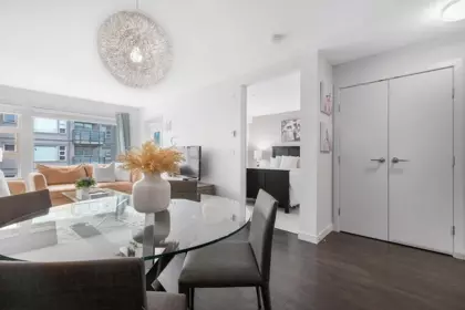 Kitchen Island Photo of 301 1673 Lloyd Avenue, North Vancouver, BC