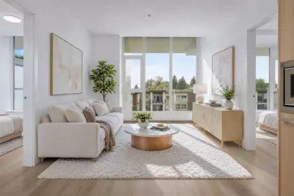 Exterior Rear Photo of 201 9675 King George Boulevard, Surrey, BC