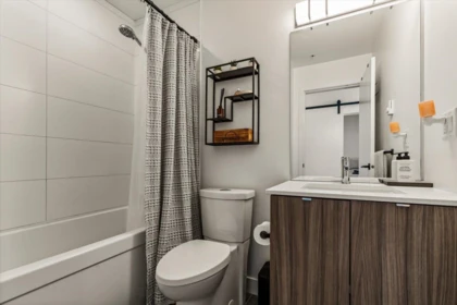 Powder Room Photo of 414 32838 Landeau Place, Abbotsford, BC